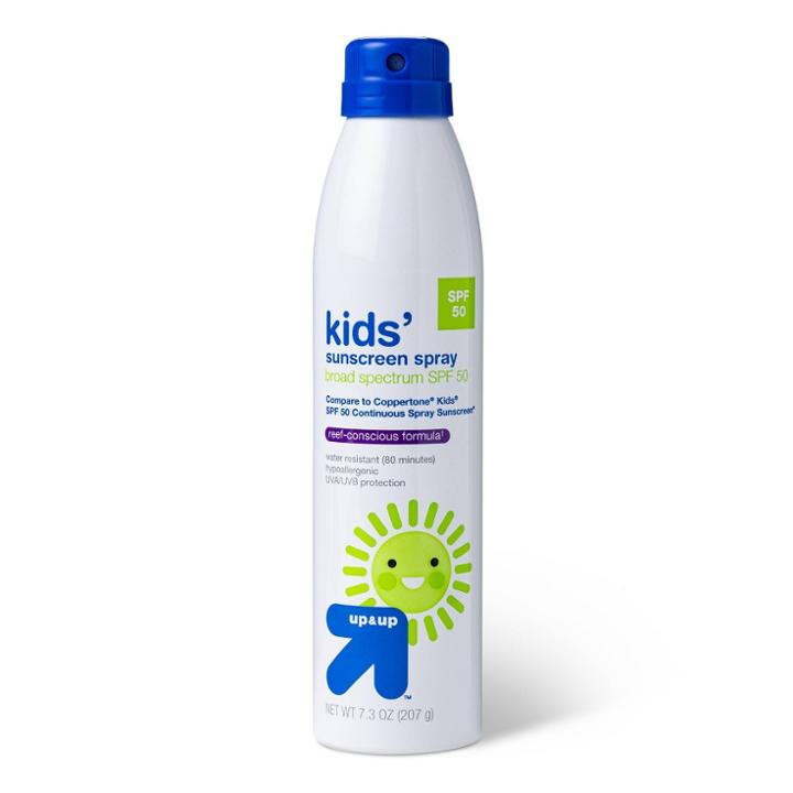 Kids' Sunscreen Spray - Spf 50 - 7.3oz - Up & Up