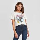 Women's Marvel The Mighty Avengers Short Sleeve Graphic T-shirt (juniors') - Cream Xs, Women's, Beige