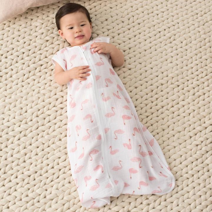 Aden By Aden + Anais Wearable Blanket - Briar Rose - Flamingo Pink