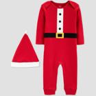 Baby Boys' Santa Christmas Coverall Jumpsuit - Just One You Made By Carter's Red