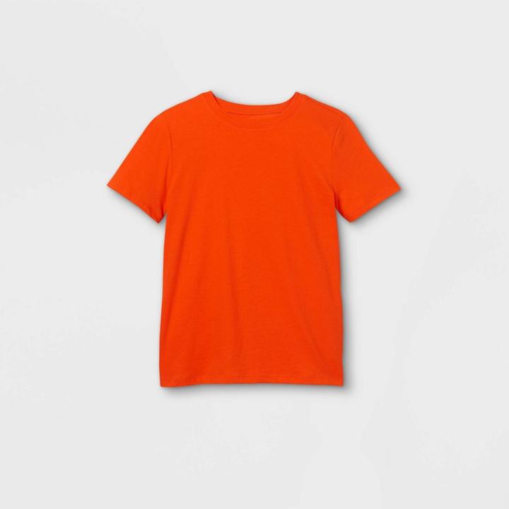 Oversizeboys' Short Sleeve T-shirt - Cat & Jack Orange