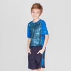 Boys' Printed Tech T-shirt - C9 Champion Blue