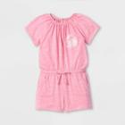 Grayson Mini Toddler Girls' Short Sleeve Romper - Pink