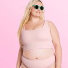 Women's Plus Size Puckered Longline Bralette - Stoney Clover Lane X Target