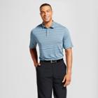 Men's Big & Tall Stripe Golf Polo Shirt - C9 Champion Blue Xlt,