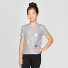 Disney Petitegirls' Frozen 2 Short Sleeve Glitter T-shirt - Gray