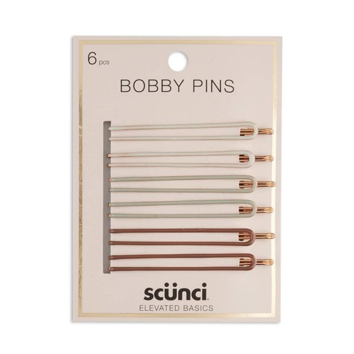Scunci Enamel Bobby Pins
