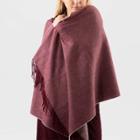 Isotoner Women's Wrap Scarf - Burgundy, Red