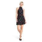 Polka Dot Sleeveless Halter Dress - Rixo For Target Black Xxs