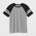 Boys' Baseball Short Sleeve T-shirt - Cat & Jack Heather Gray