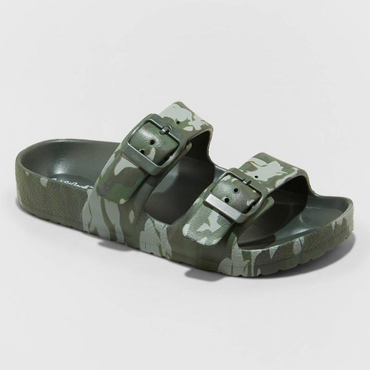 Kids' Noa Slip-on Apparel Water Shoes - Cat & Jack Camo