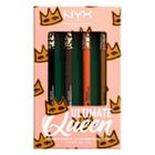 Nyx Professional Makeup Ultimate Queen Epic Wear Liner Stick Eyeliner Kit - 4pk
