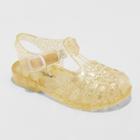 Toddler Girls' Fleur Jelly Fisherman Sandals - Cat & Jack Gold