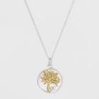 Target Sterling Silver Family Tree Pendant Necklace -