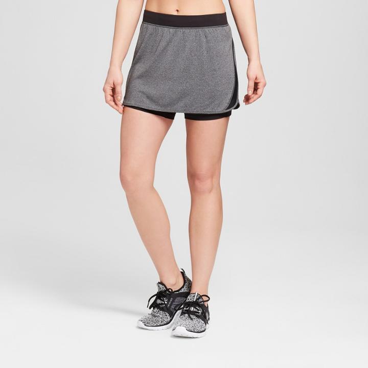 Women's Run Skort - C9 Champion Dark Heather Gray