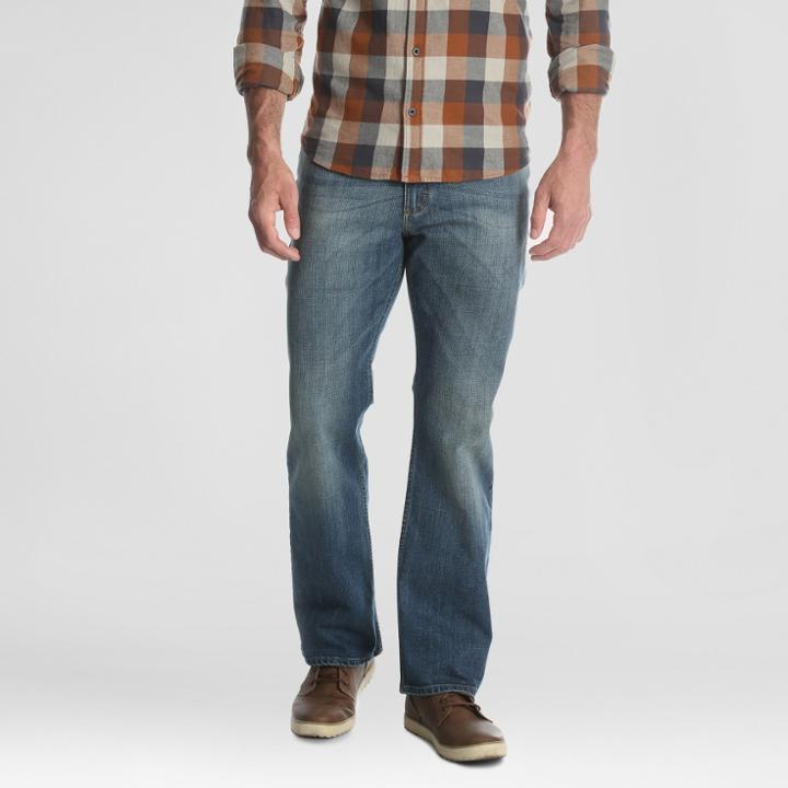 Wrangler Men's Relaxed Fit Bootcut Jeans - Dusty Blue