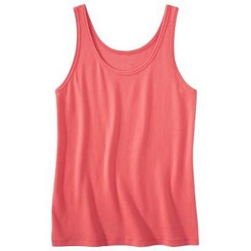 Pure Energy Women's Plus-size Sleeveless Tank Top - Coral