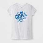Girls' Goal Driven Graphic Tech T-shirt - C9 Champion White