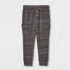 Toddler Boys' Jersey Knit Jogger Pull-on Pants - Cat & Jack Charcoal Gray