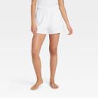 Women's French Terry Shorts 3.5 - All In Motion White