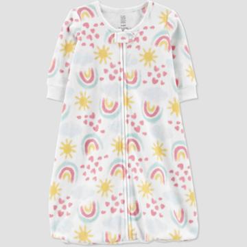 Carter's Just One You Baby Girls' Rainbow One Piece Pajama - Just One You Made By Carter's Pink