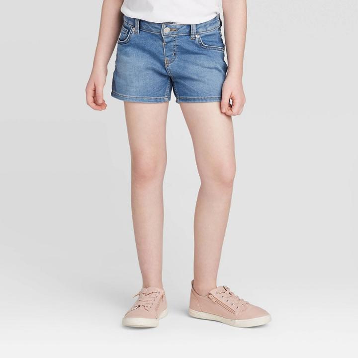 Girls' Jean Shorts - Cat & Jack Medium Wash Xs, Girl's,
