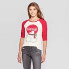 Women's Coca-cola 3/4 Sleeve Graphic T-shirt (juniors') - White