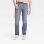 Men's Lightweight Colored Slim Fit Jeans - Goodfellow & Co Blue Denim