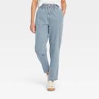 Women's Striped High-rise Tapered Pants - Universal Thread