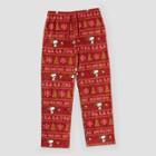 Men's Peanuts Snoopy Pajama Pants - Red
