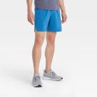 Men's Big & Tall 7 Unlined Run Shorts - All In Motion Blue