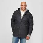Target Men's Tall Rubber Rain Jacket - Goodfellow & Co Black
