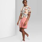Men's Regular Fit 6.5 Mid-rise Jogger Shorts - Original Use Pale Peach