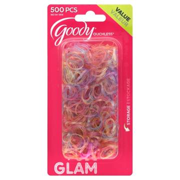 Goody Ouchless Mini Elastics - 500ct, Girl's,