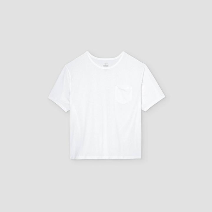 Men's Tall Adaptive Loose Fit Short Sleeve Crewneck T-shirt - Goodfellow & Co White