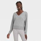 Women's Fine Gauge V-neck Sweater - A New Day