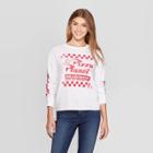 Women's Disney Pixar Pizza Planet Long Sleeve T-shirt (juniors') - White M,