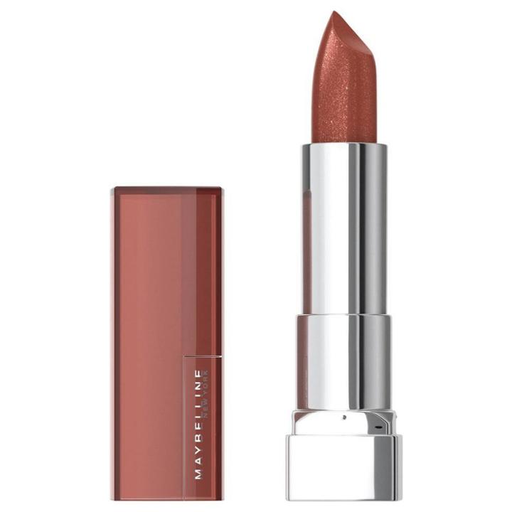 Maybelline Color Sensational Cremes Lipstick Copper Charge - 0.14oz, Brown Charge
