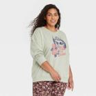 Fifth Sun Women's Plus Size Wild Side Graphic Sweatshirt - Green