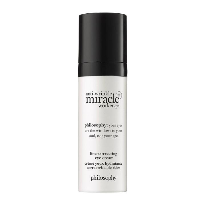 Philosophy Anti-wrinkle Miracle Worker + Line Correcting Eye Cream - 0.5 Fl Oz - Ulta Beauty