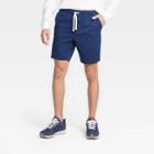 Men's 8 Regular Fit Pull-on Shorts - Goodfellow & Co Blue