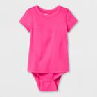 Toddler Girls' Adaptive Bodysuit - Cat & Jack Pink