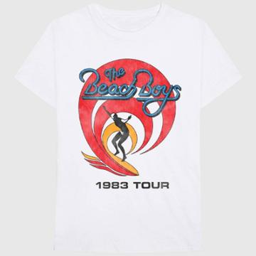 Bravado Men's The Beach Boys Short Sleeve T-shirt - White