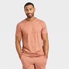 Men's Short Sleeve Soft Stretch T-shirt - All In Motion Copper