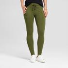 Women's Leggings Drawcord Knit Pants With Pockets - Alison Andrews Olive