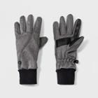 Women's Soft Shell Stitch Gloves - C9 Champion Gray/black L/xl, Size: S/m, Gray Heather