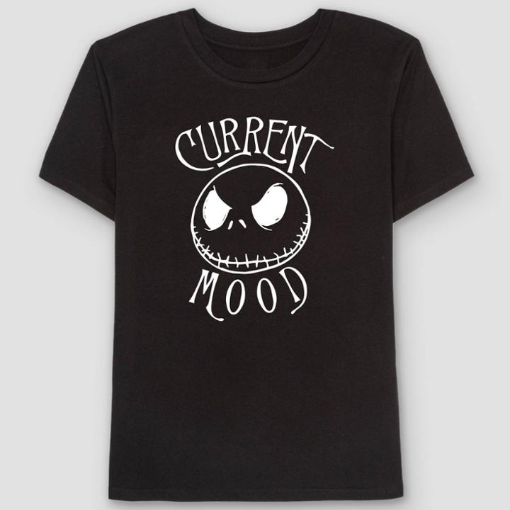 Men's The Nightmare Before Christmas Short Sleeve Graphic T-shirt - Black