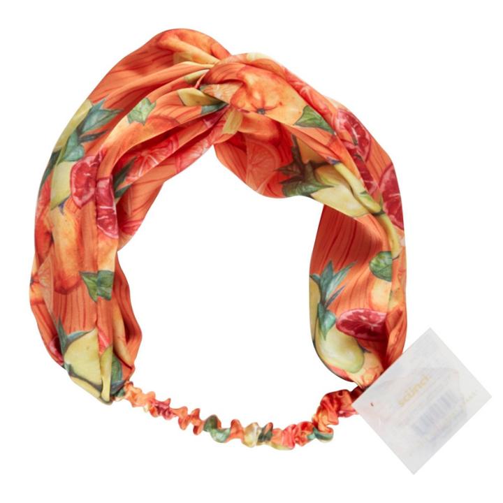 Scunci Collection Headwrap - Orange Fruit