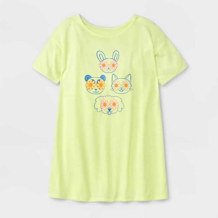 Girls' Nightgown - Cat & Jack Yellow