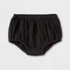 Baby Gauze Pull-on Pants - Cat & Jack Black Newborn